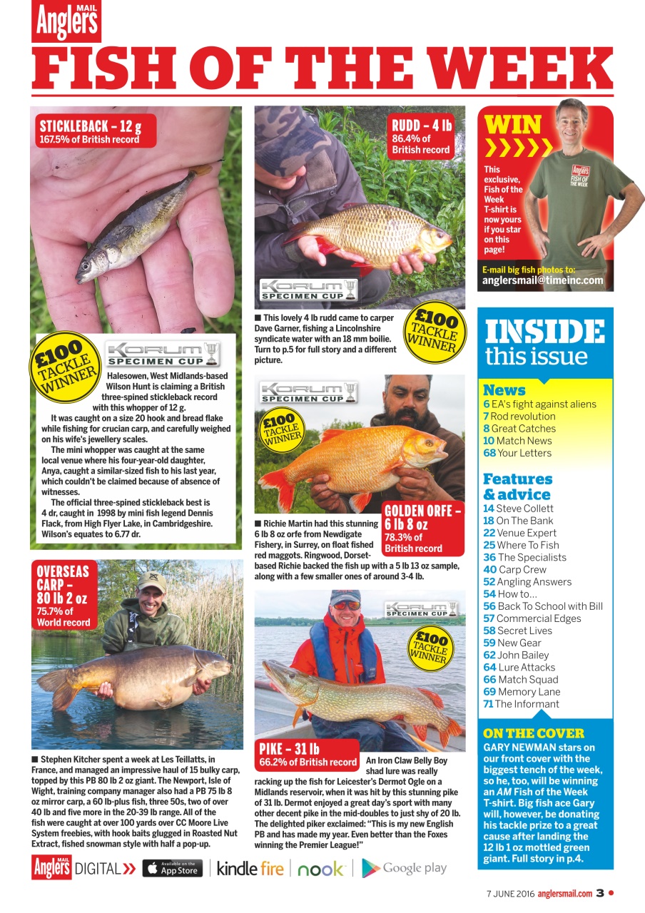 Anglers Mail Preview Pages