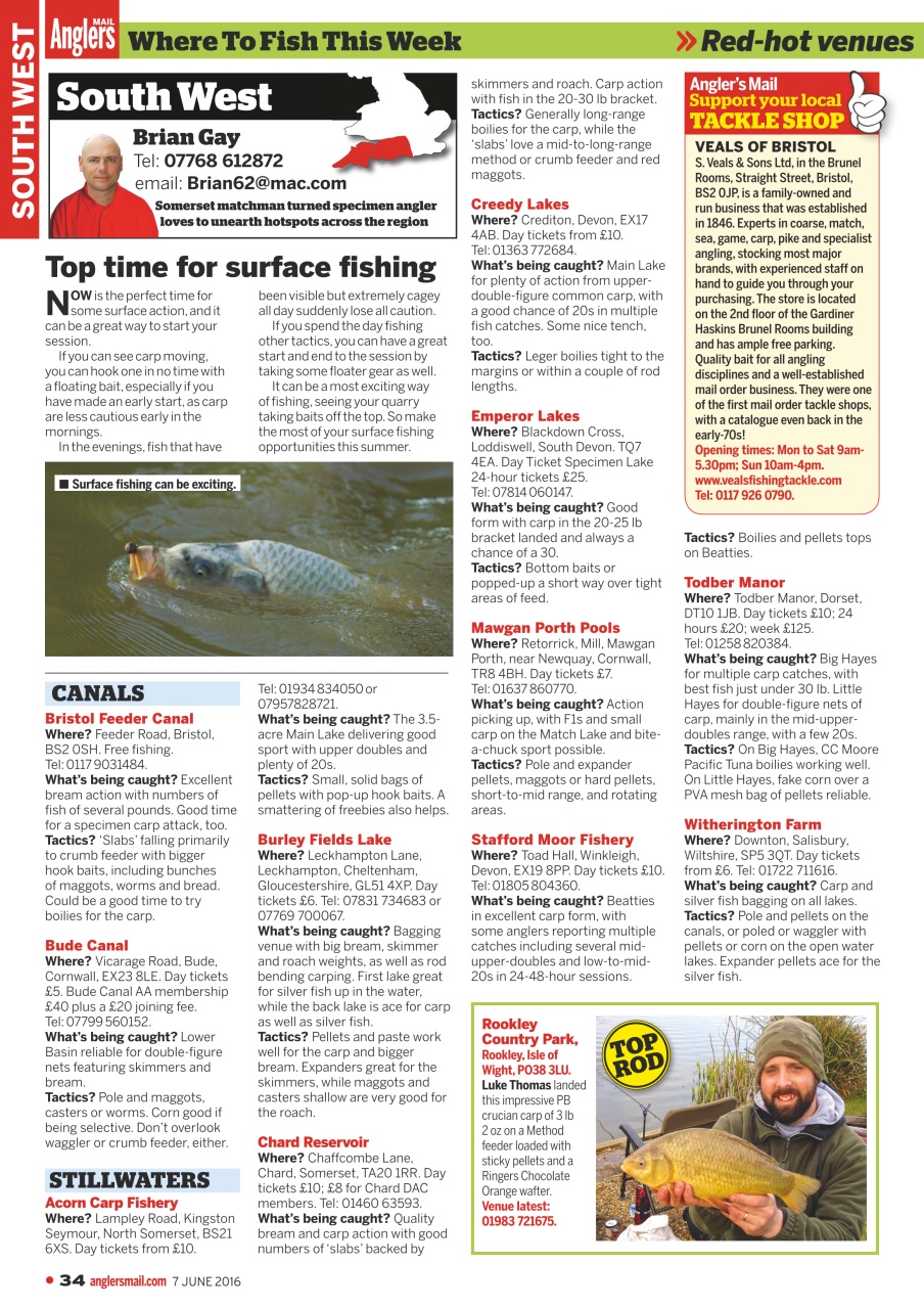 Anglers Mail Preview Pages