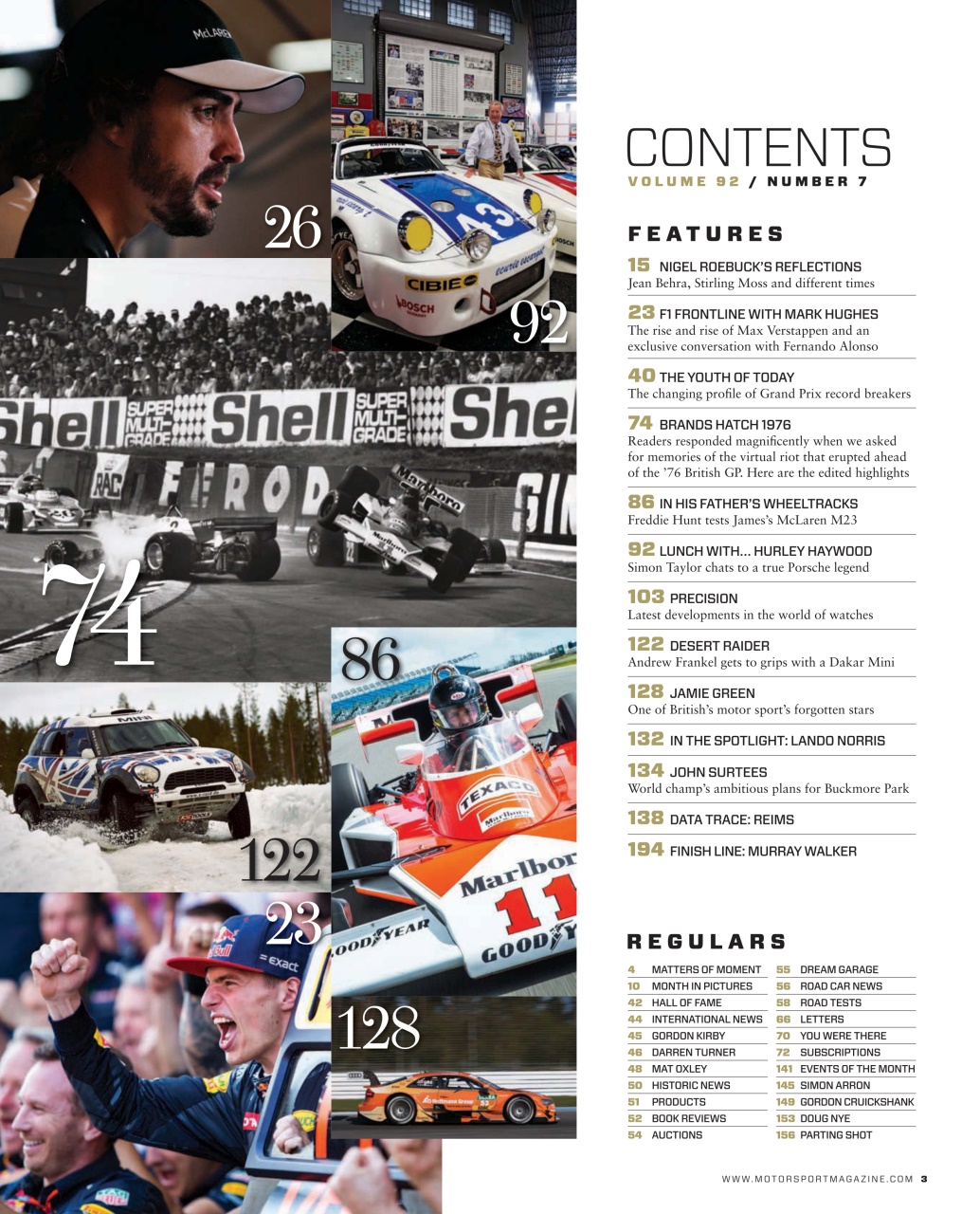 Motor Sport Magazine Preview Pages
