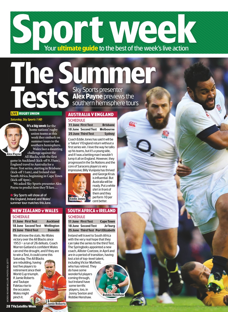 TV & Satellite Week Preview Pages