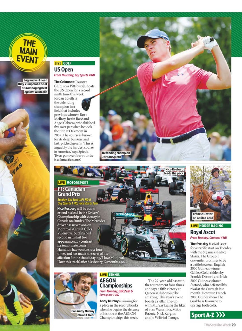 TV & Satellite Week Preview Pages