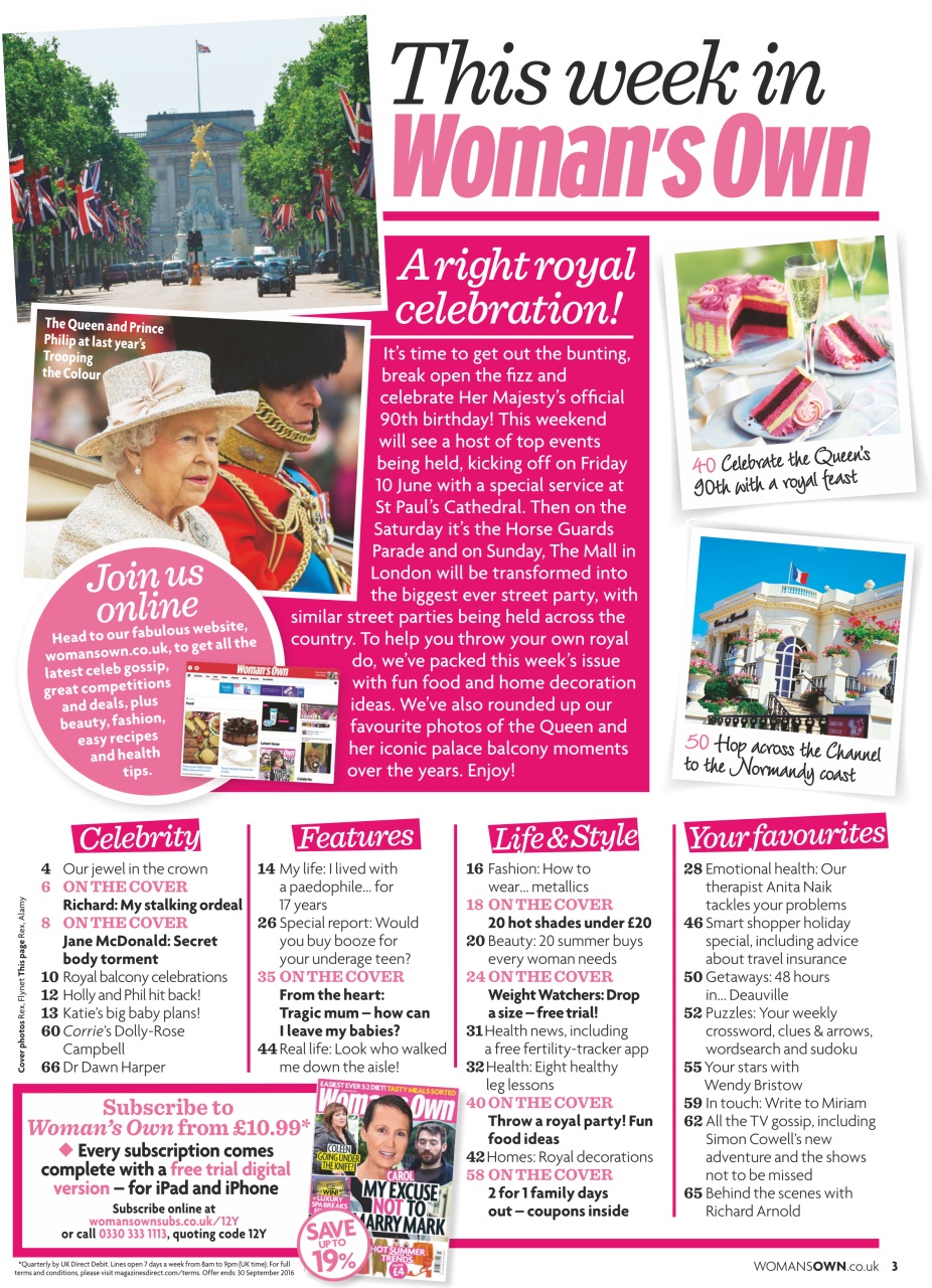 Woman's Own Preview Pages