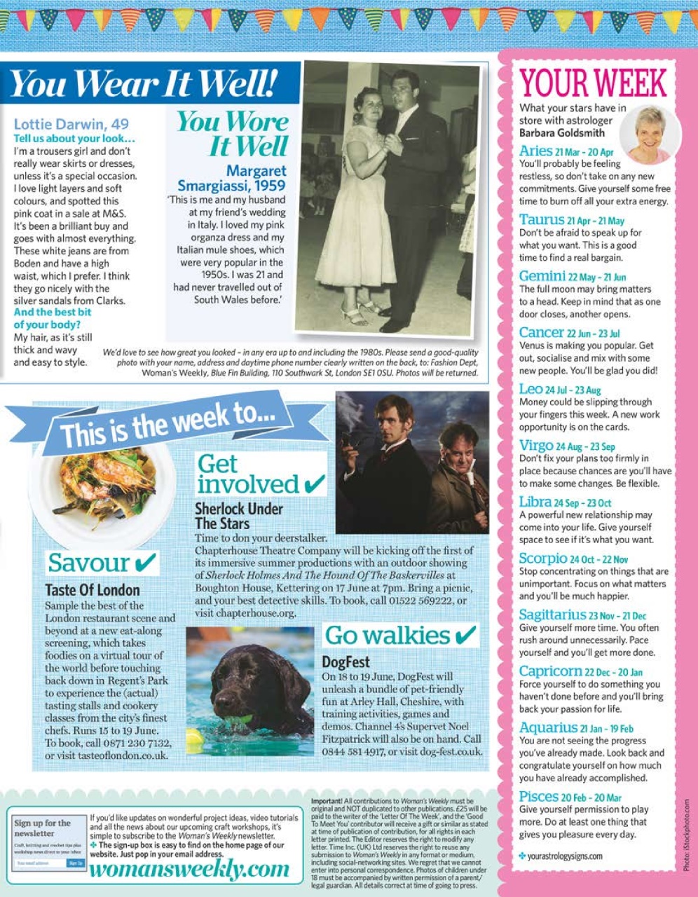 Woman's Weekly Preview Pages