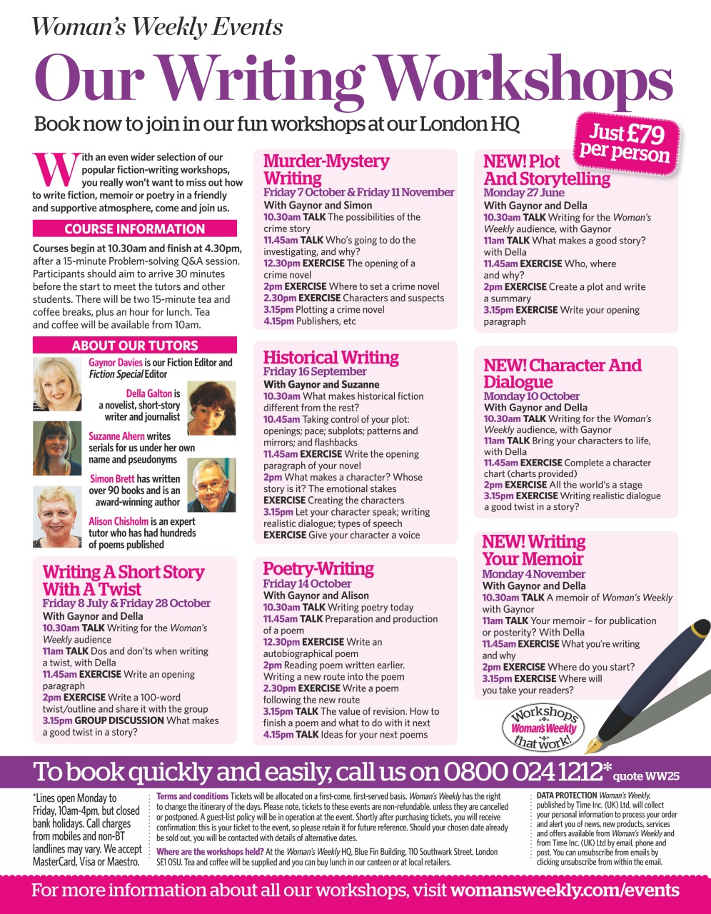 Woman's Weekly Preview Pages