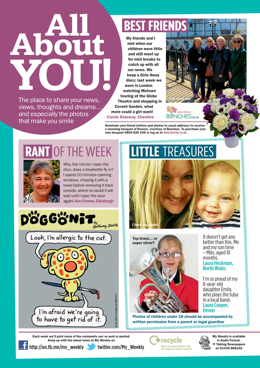 My Weekly Preview Pages