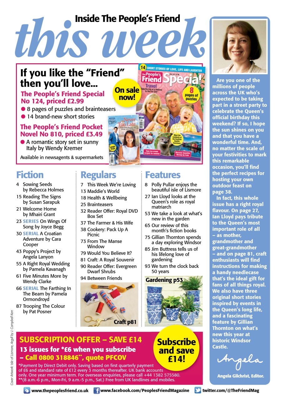 The People’s Friend Preview Pages
