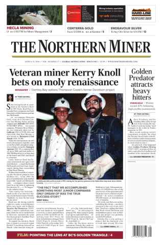 The Northern Miner issue Vol. 102 No. 17