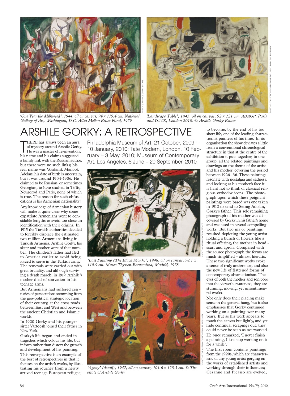 Craft Arts International Preview Pages