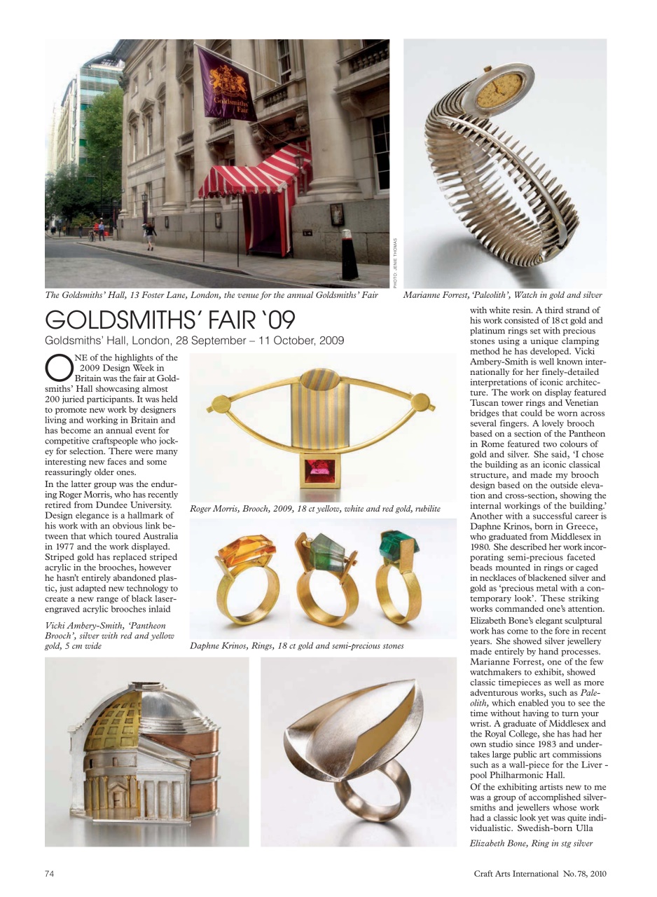 Craft Arts International Preview Pages