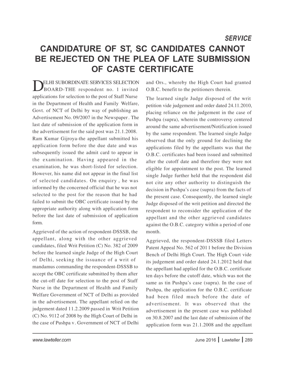 Lawteller – A Legal Awareness Magazine Preview Pages