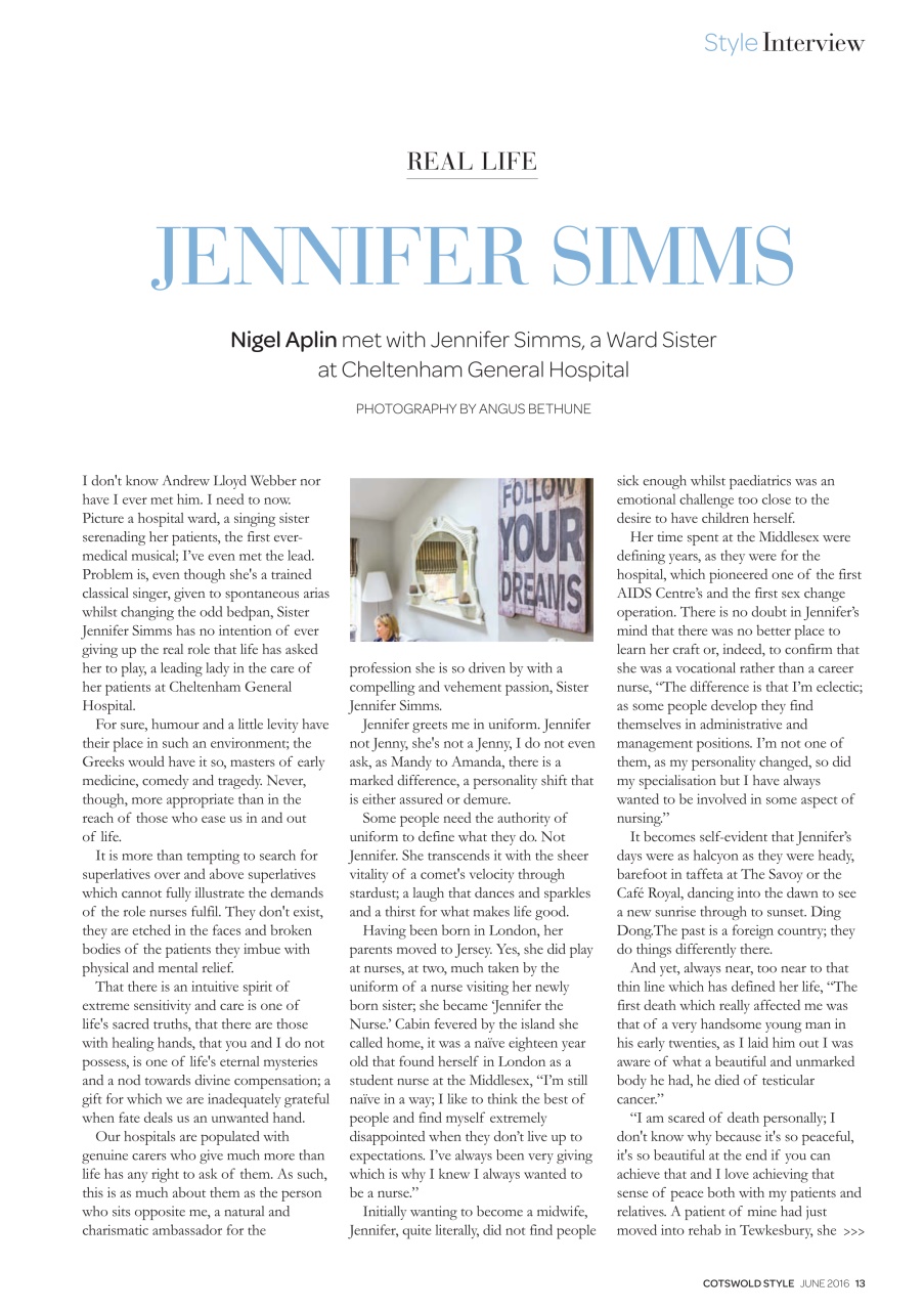 Cotswold Style Preview Pages