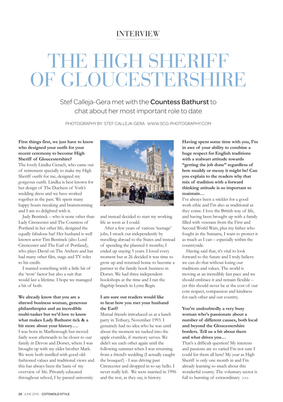 Cotswold Style Preview Pages