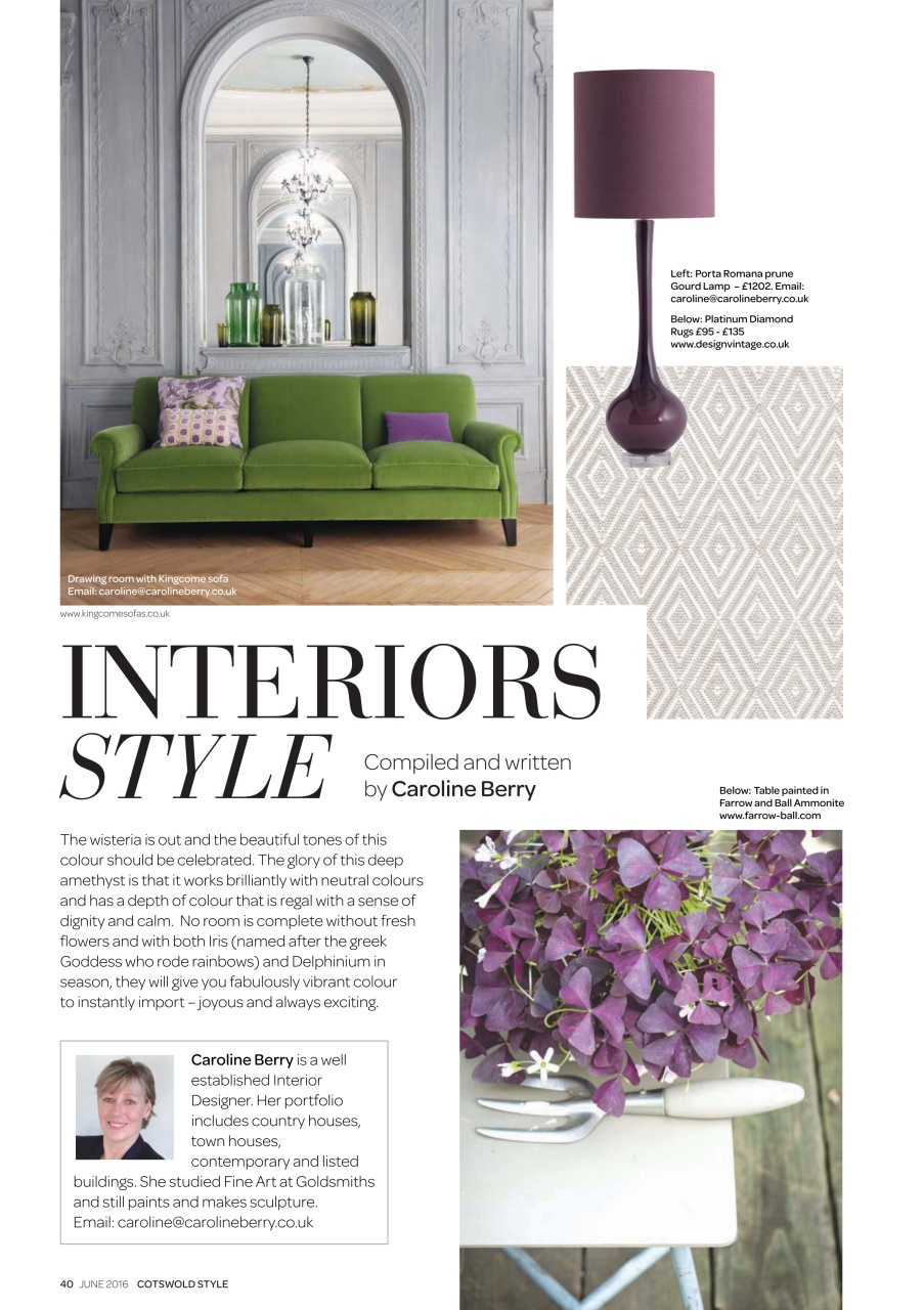 Cotswold Style Preview Pages