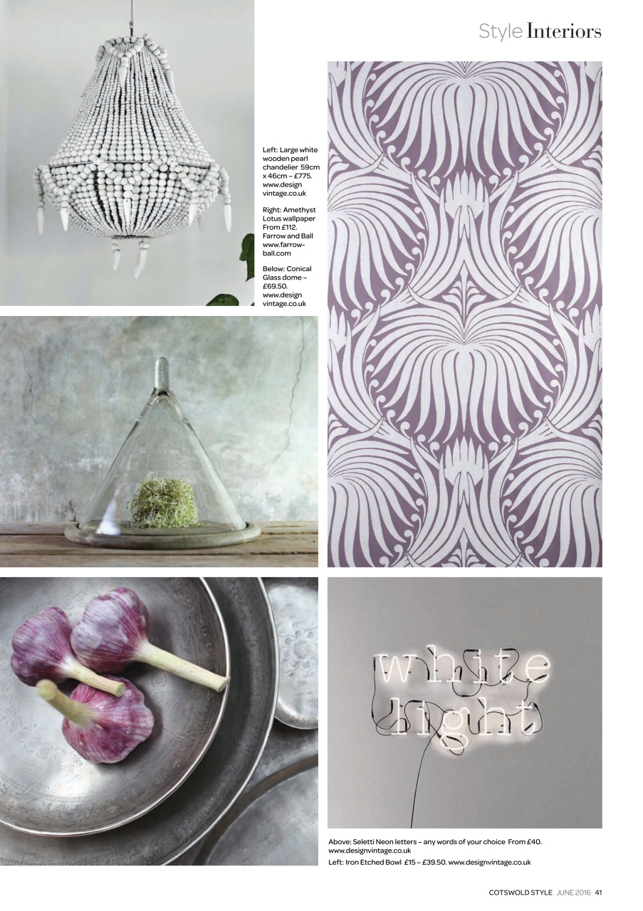 Cotswold Style Preview Pages