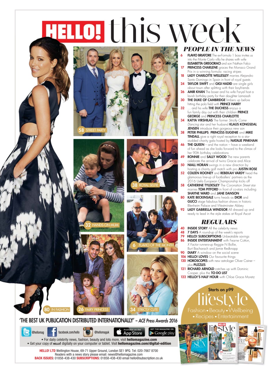 Hello! Magazine Preview Pages