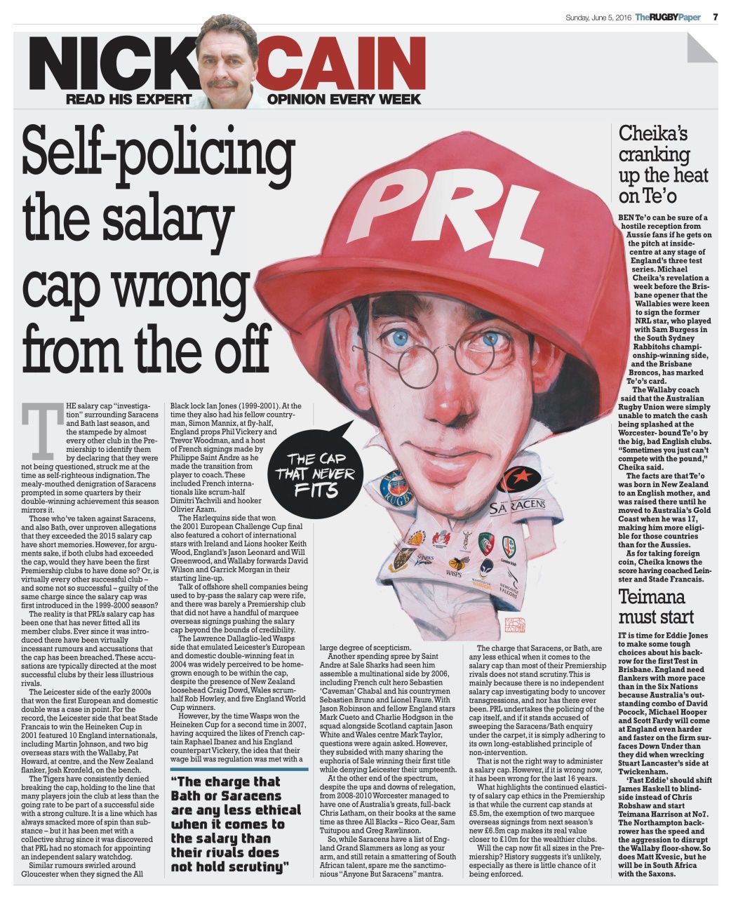 The Rugby Paper Preview Pages