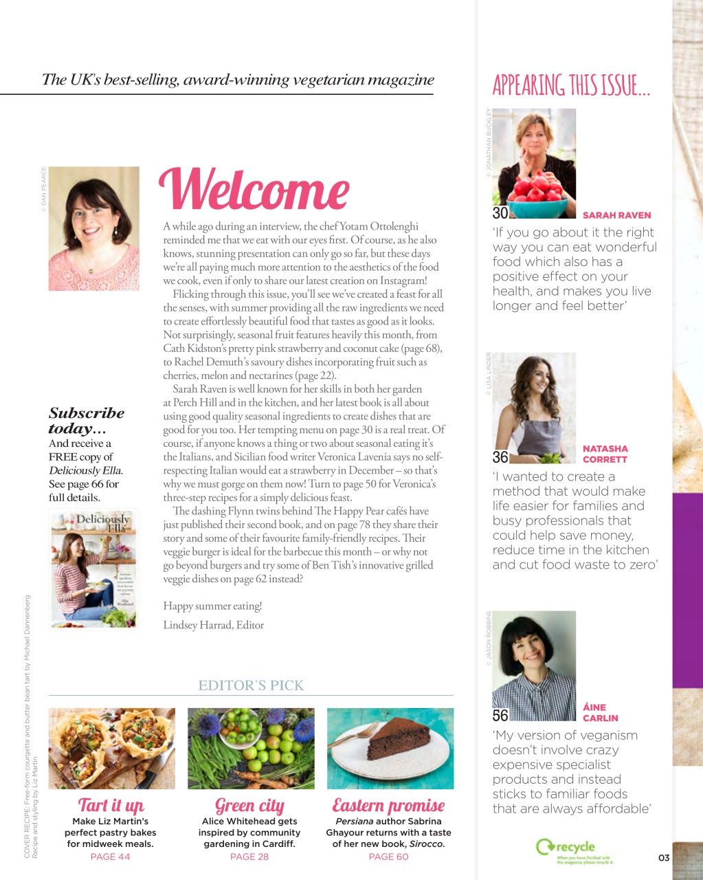 Vegetarian Living Preview Pages
