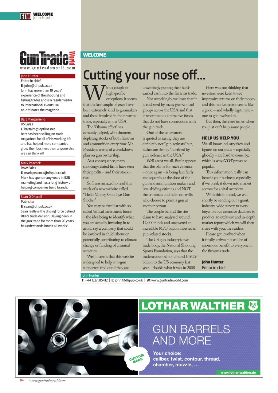 Gun Trade World Preview Pages