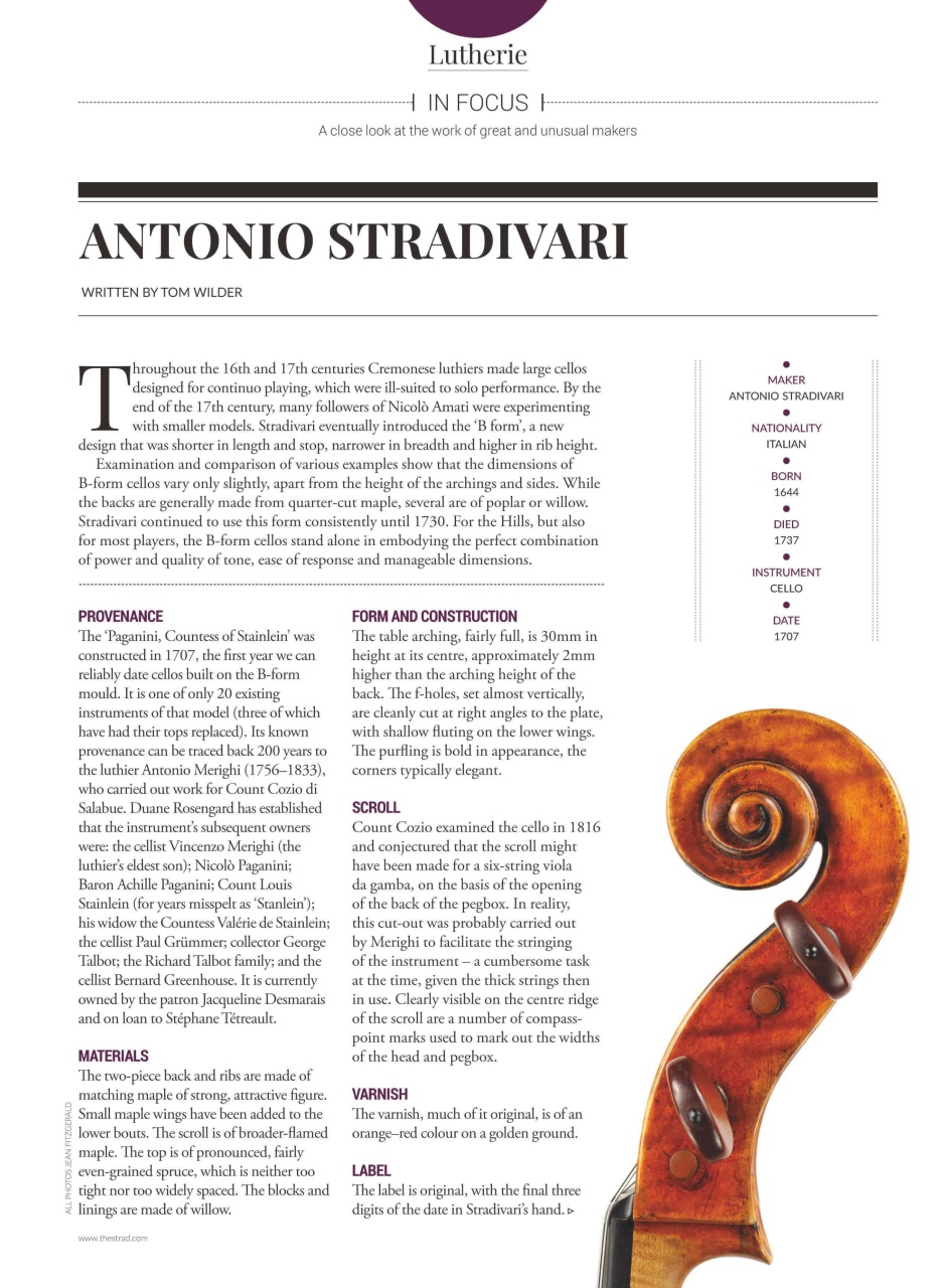 The Strad Preview Pages
