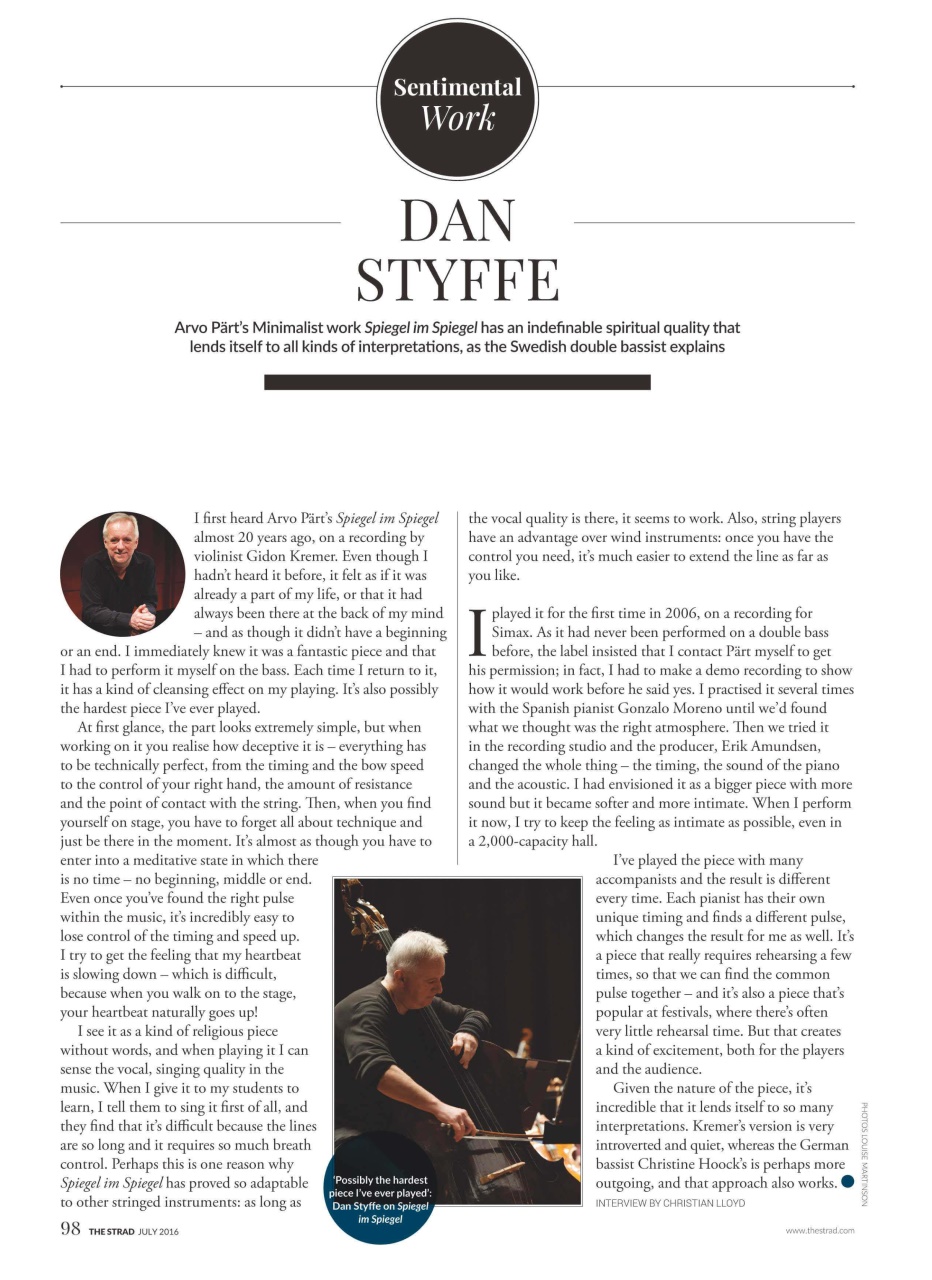 The Strad Preview Pages