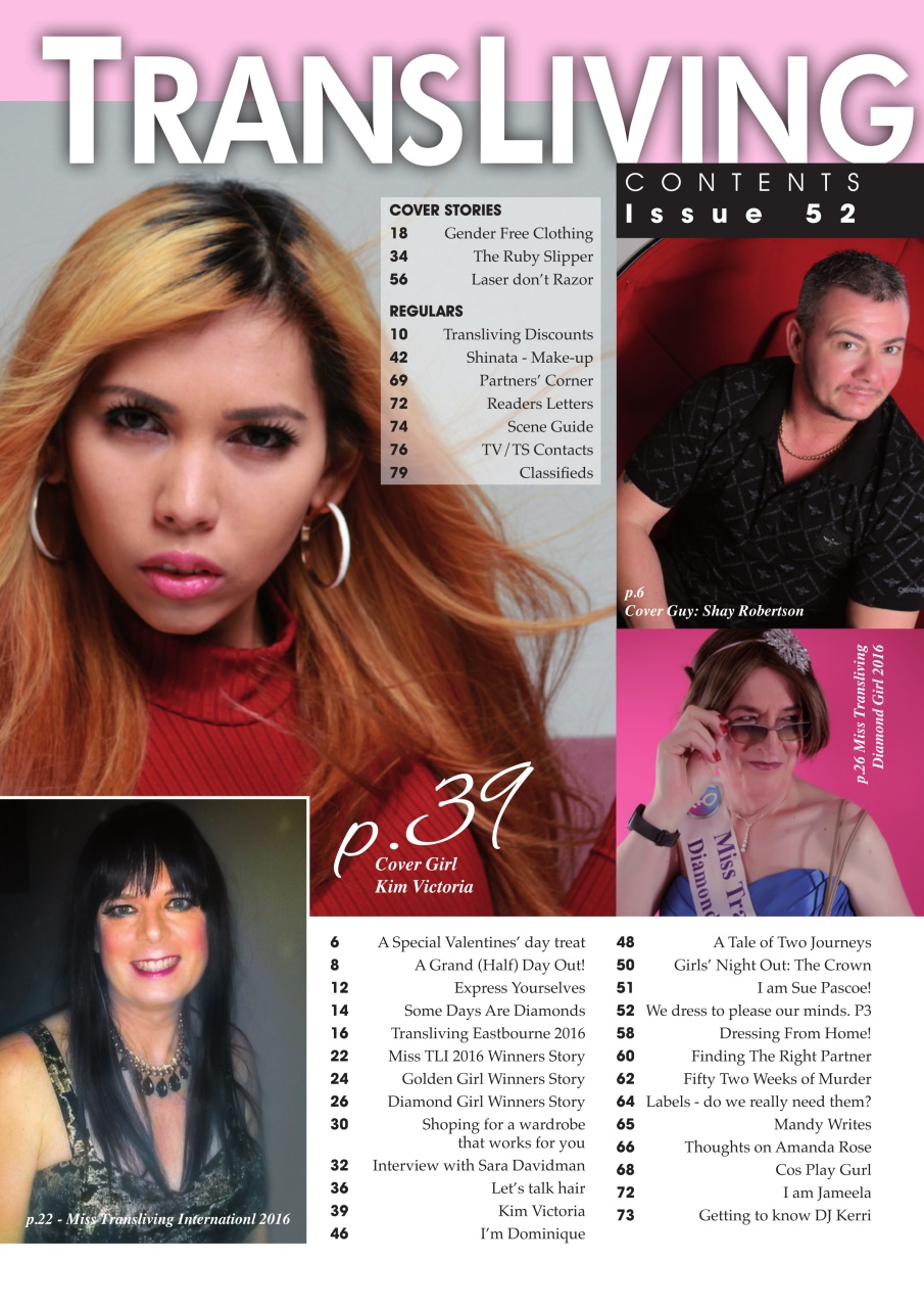 Transliving Magazine Preview Pages