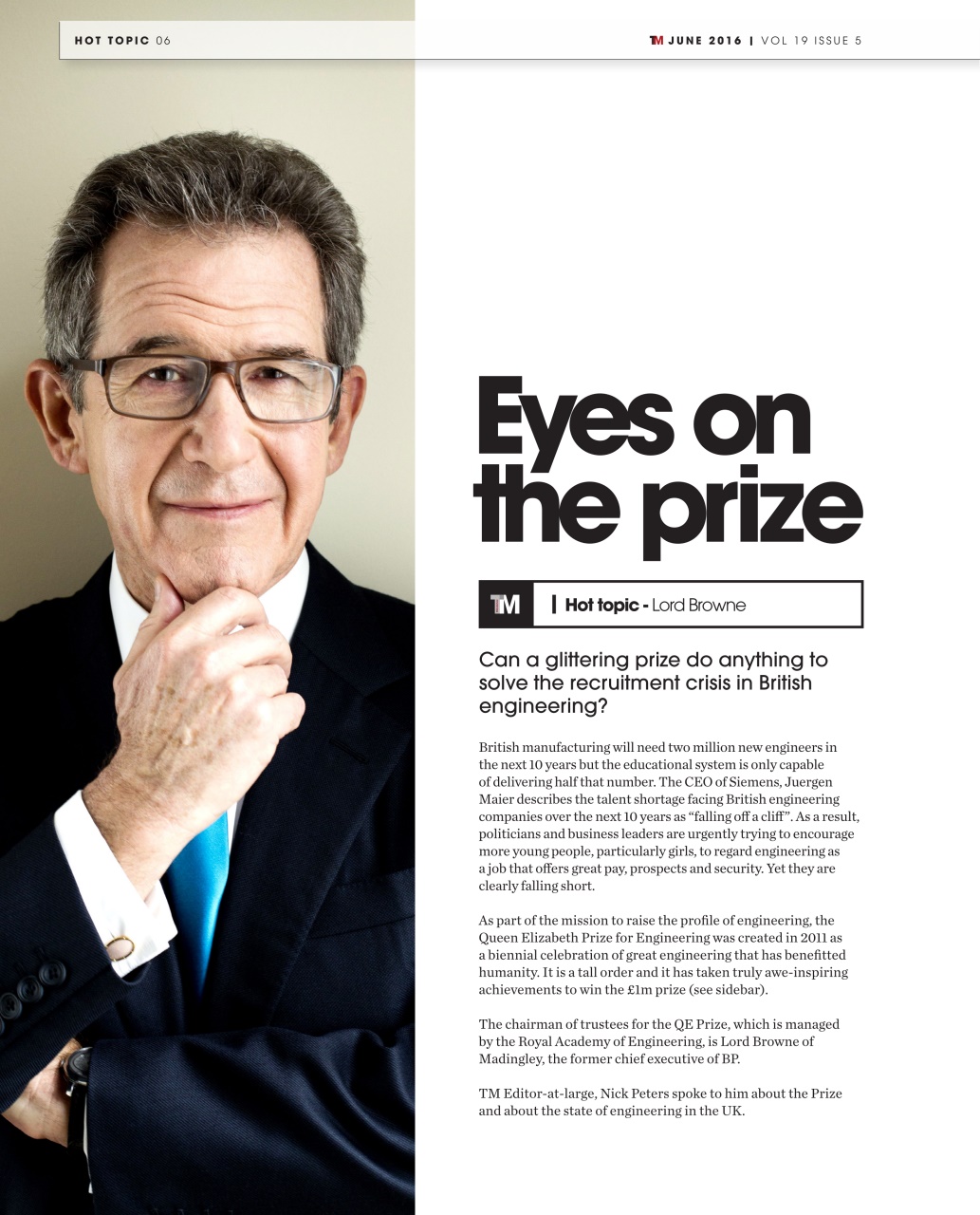 The Manufacturer Preview Pages