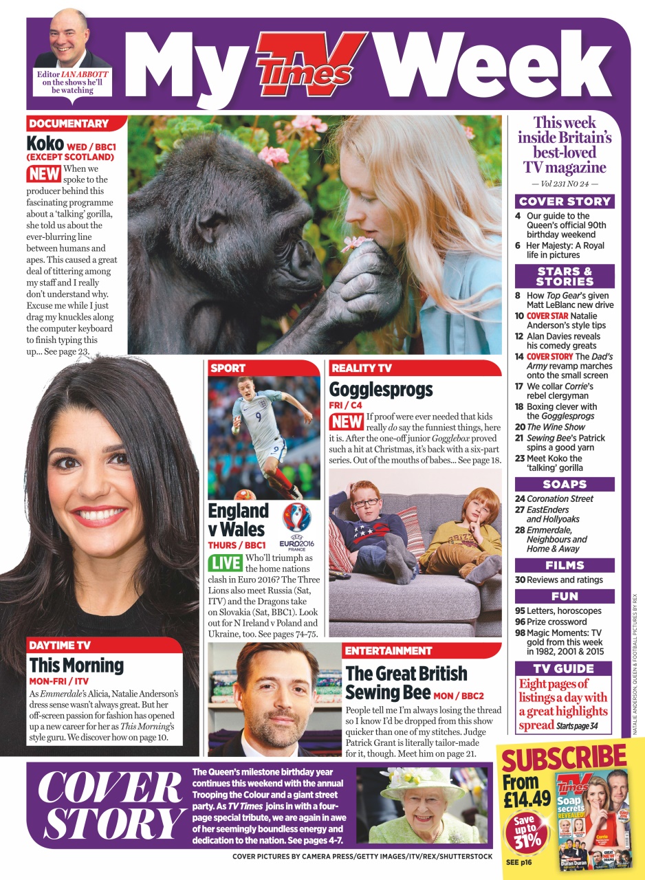 TV Times Preview Pages