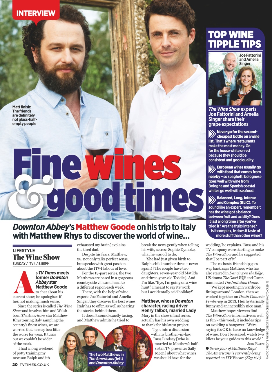 TV Times Preview Pages