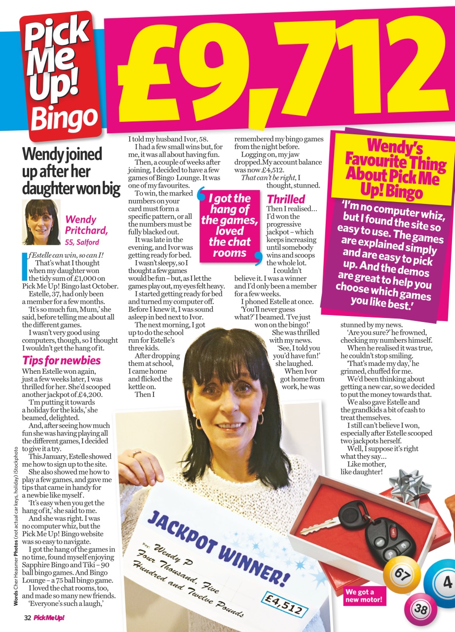 Pick Me Up Preview Pages