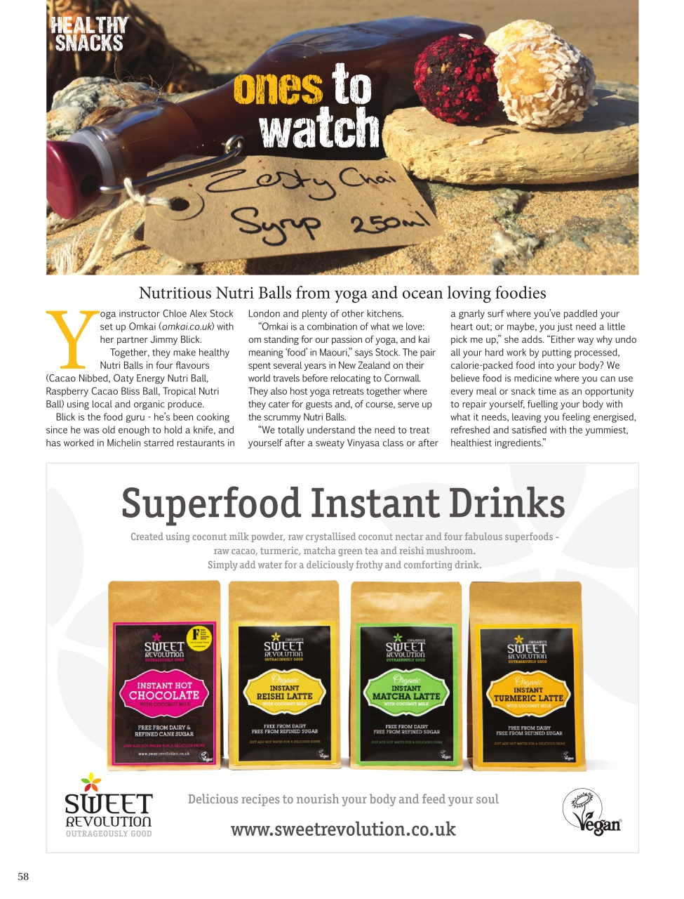 OM Yoga Magazine Preview Pages