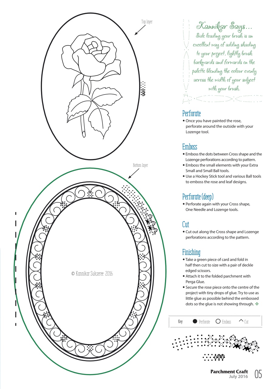 Parchment Craft Preview Pages