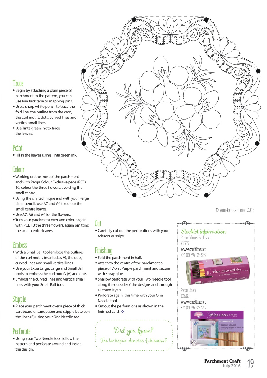 Parchment Craft Preview Pages
