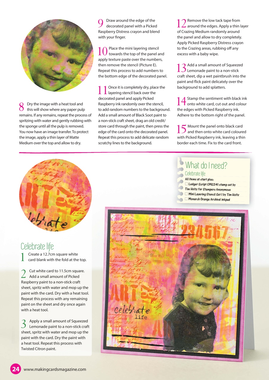 Making Cards & Papercraft Preview Pages