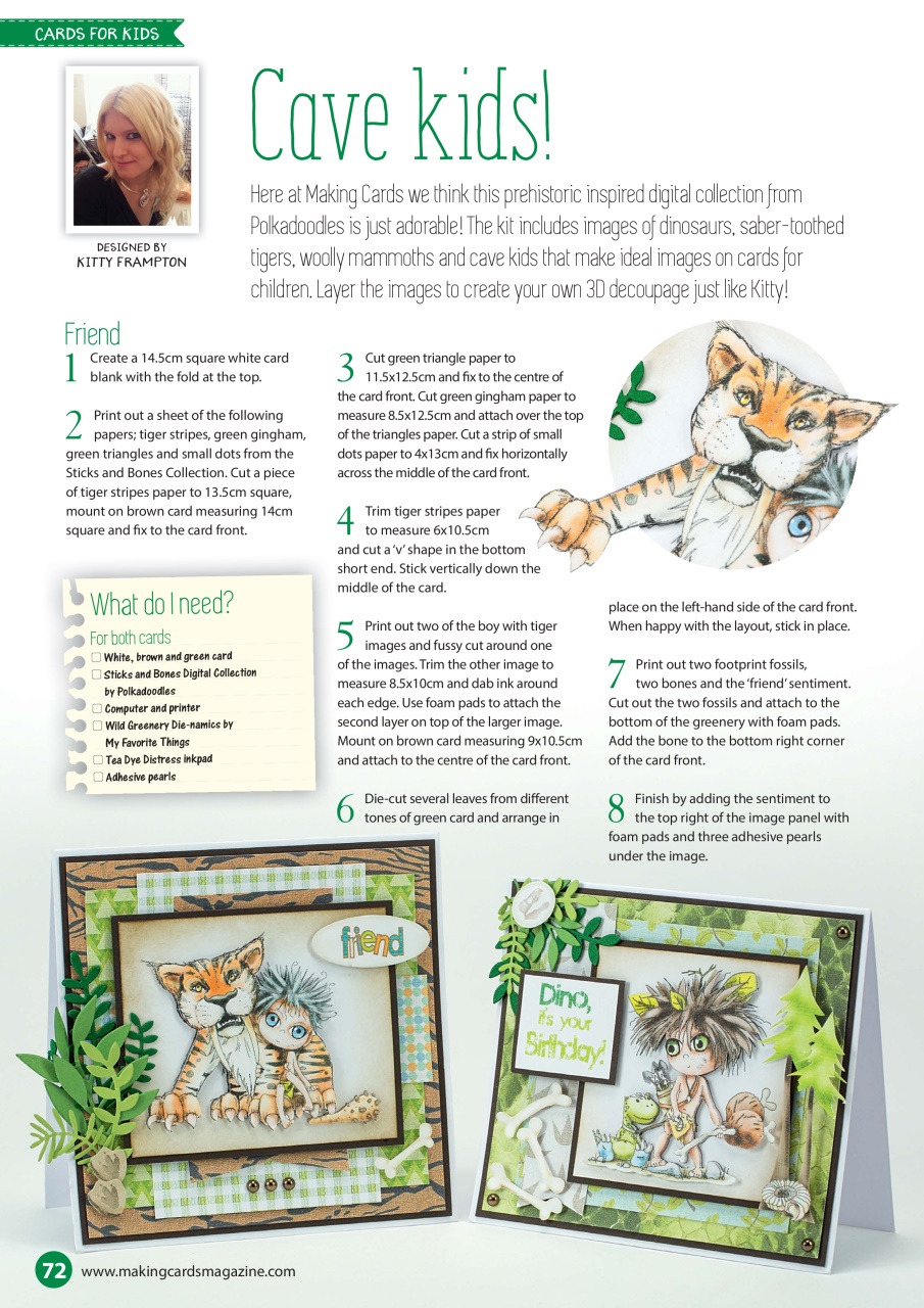 Making Cards & Papercraft Preview Pages