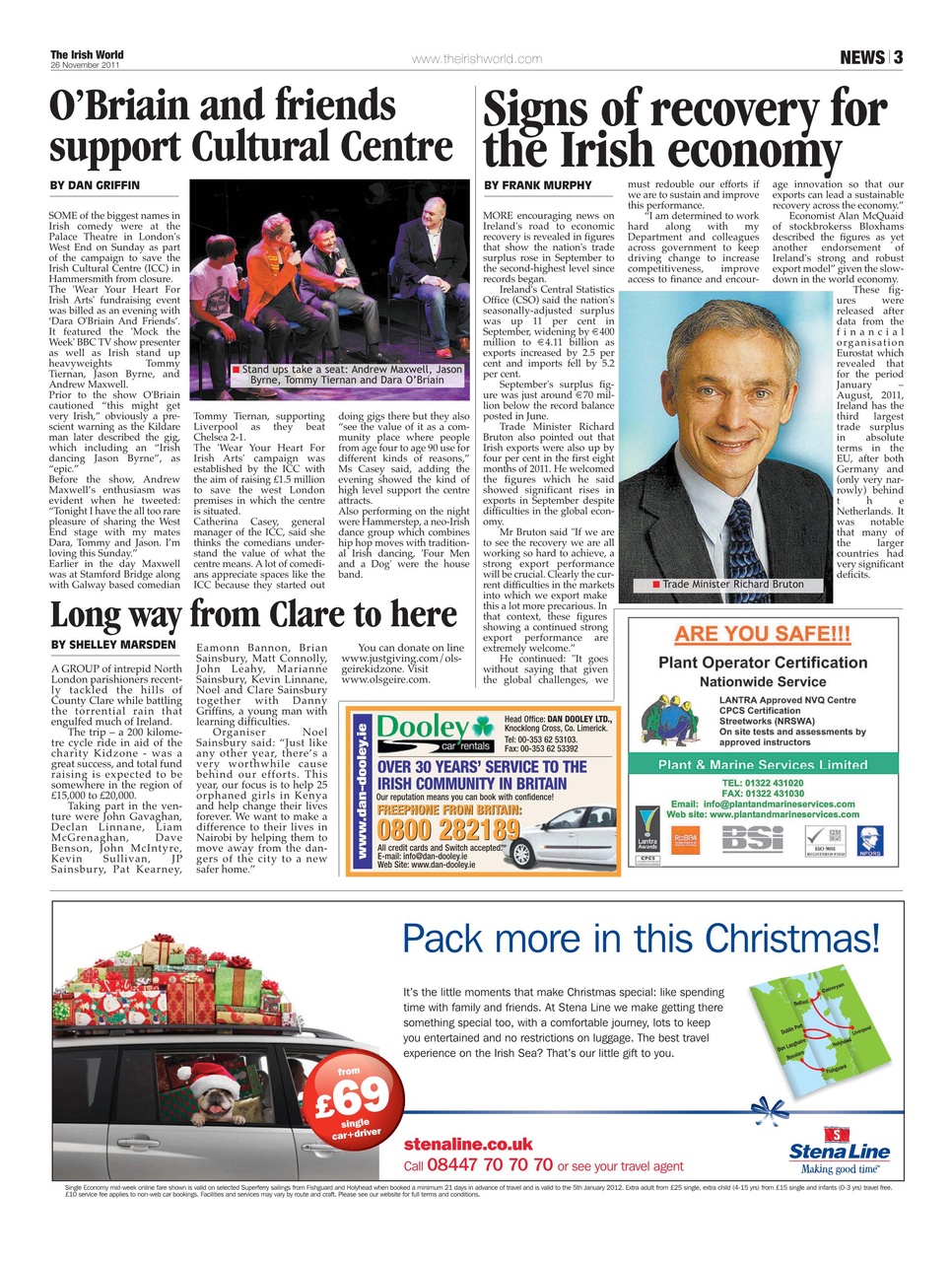 Irish World Preview Pages