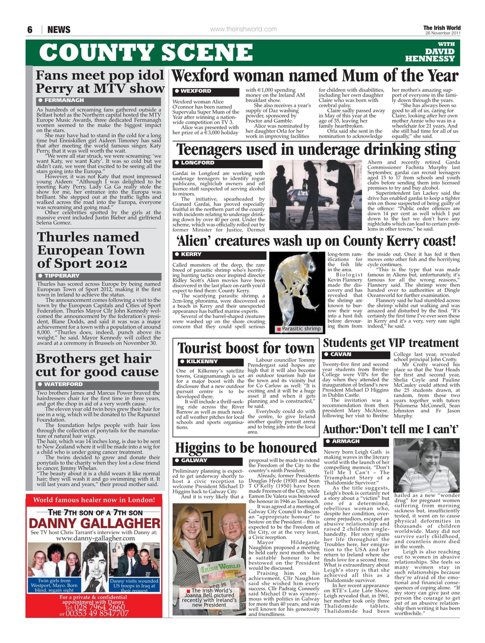 Irish World Preview Pages