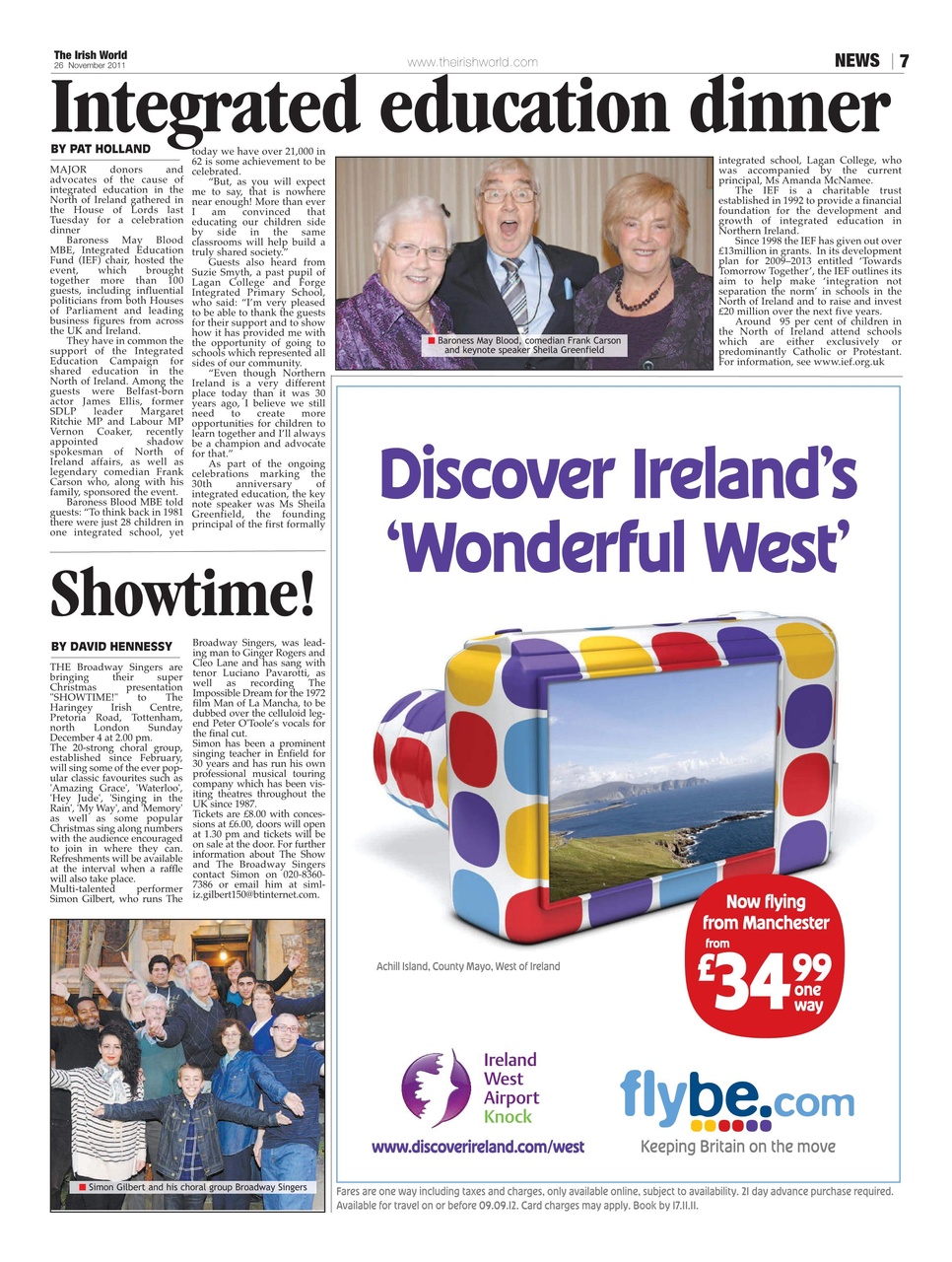 Irish World Preview Pages