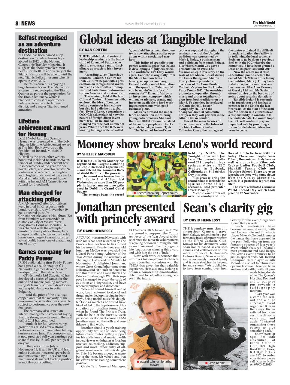 Irish World Preview Pages