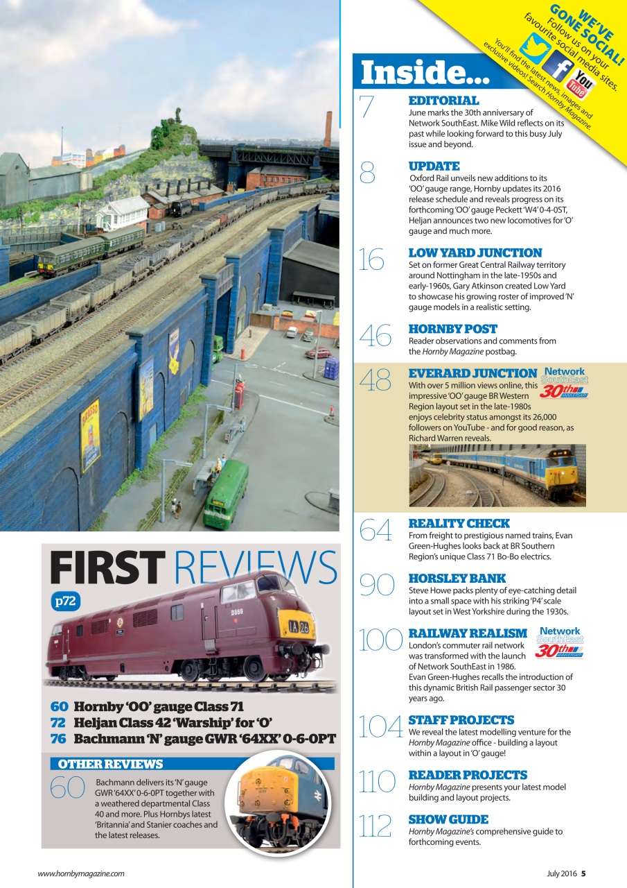 Hornby Magazine Preview Pages