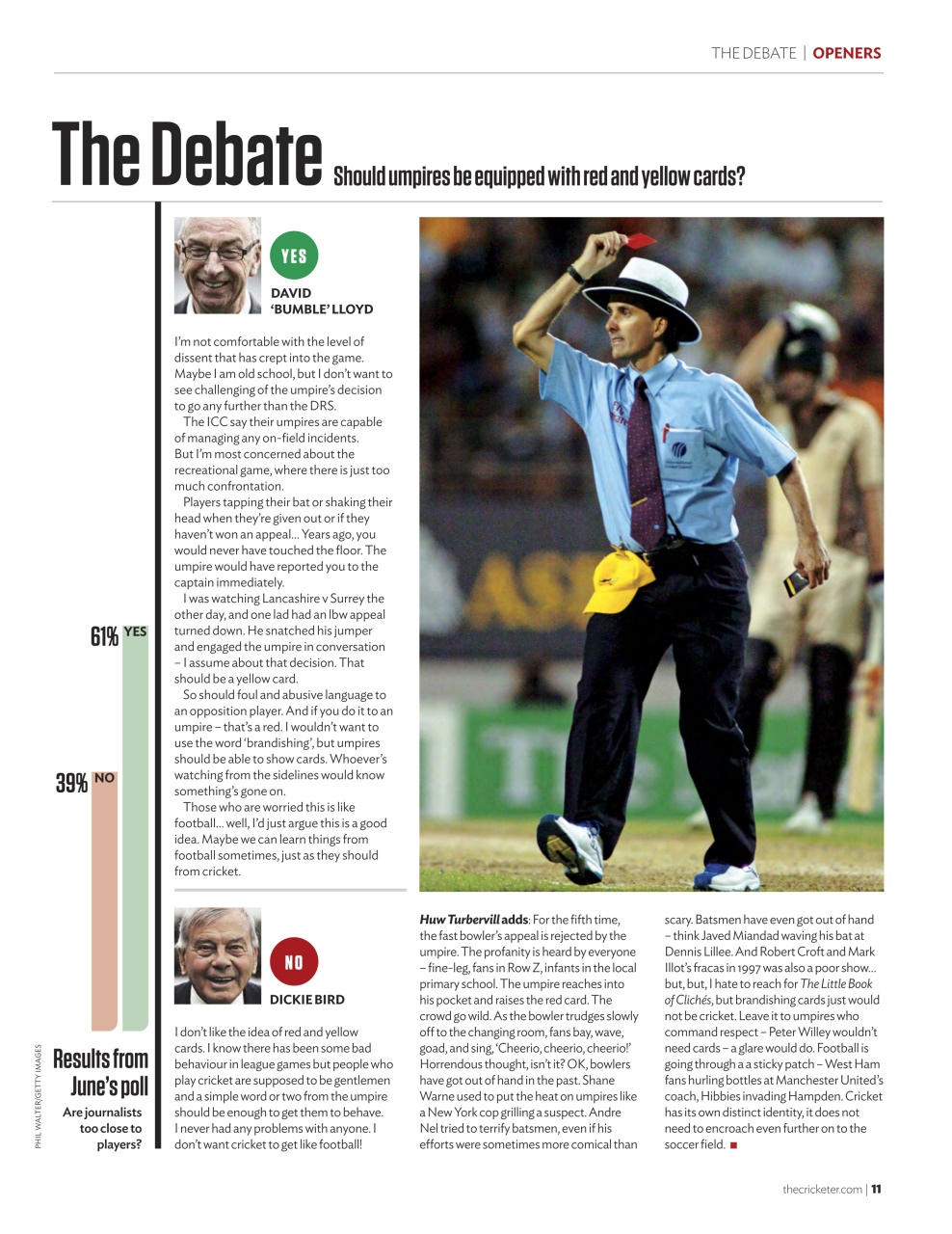 The Cricketer Magazine Preview Pages