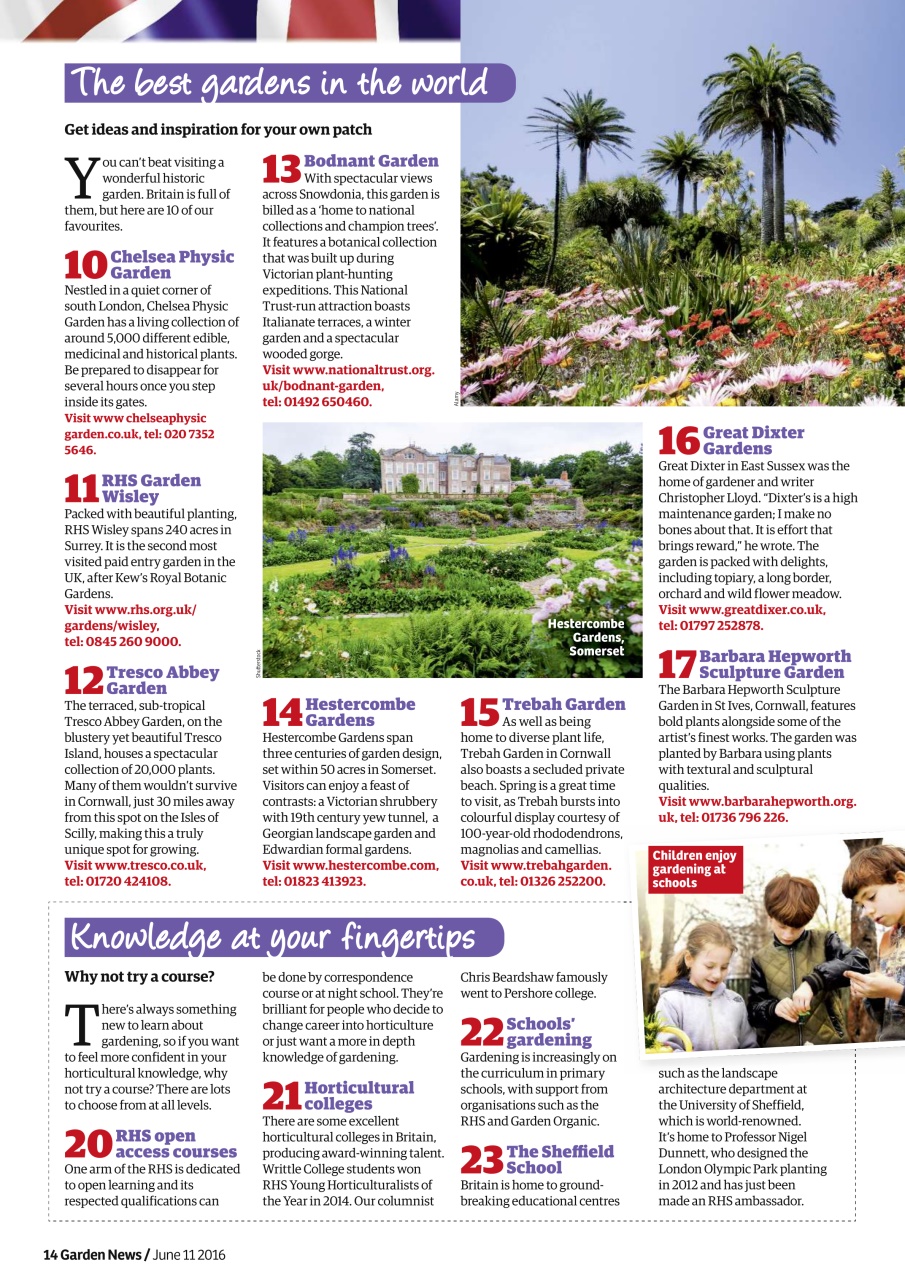 Garden News Preview Pages