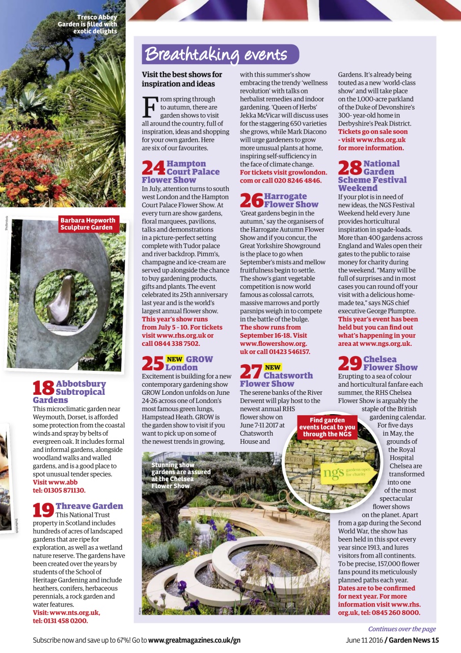 Garden News Preview Pages
