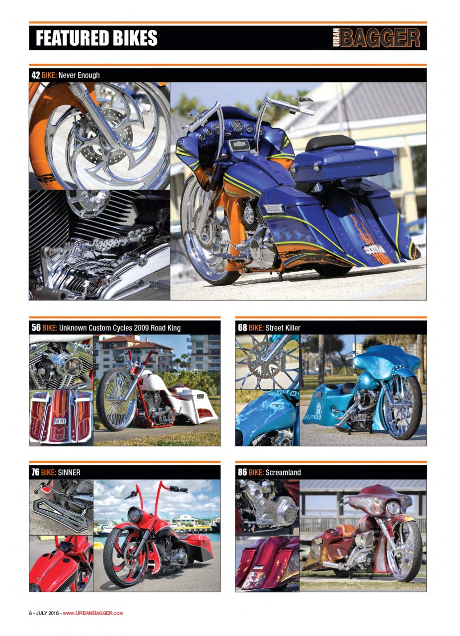 Urban Bagger Preview Pages