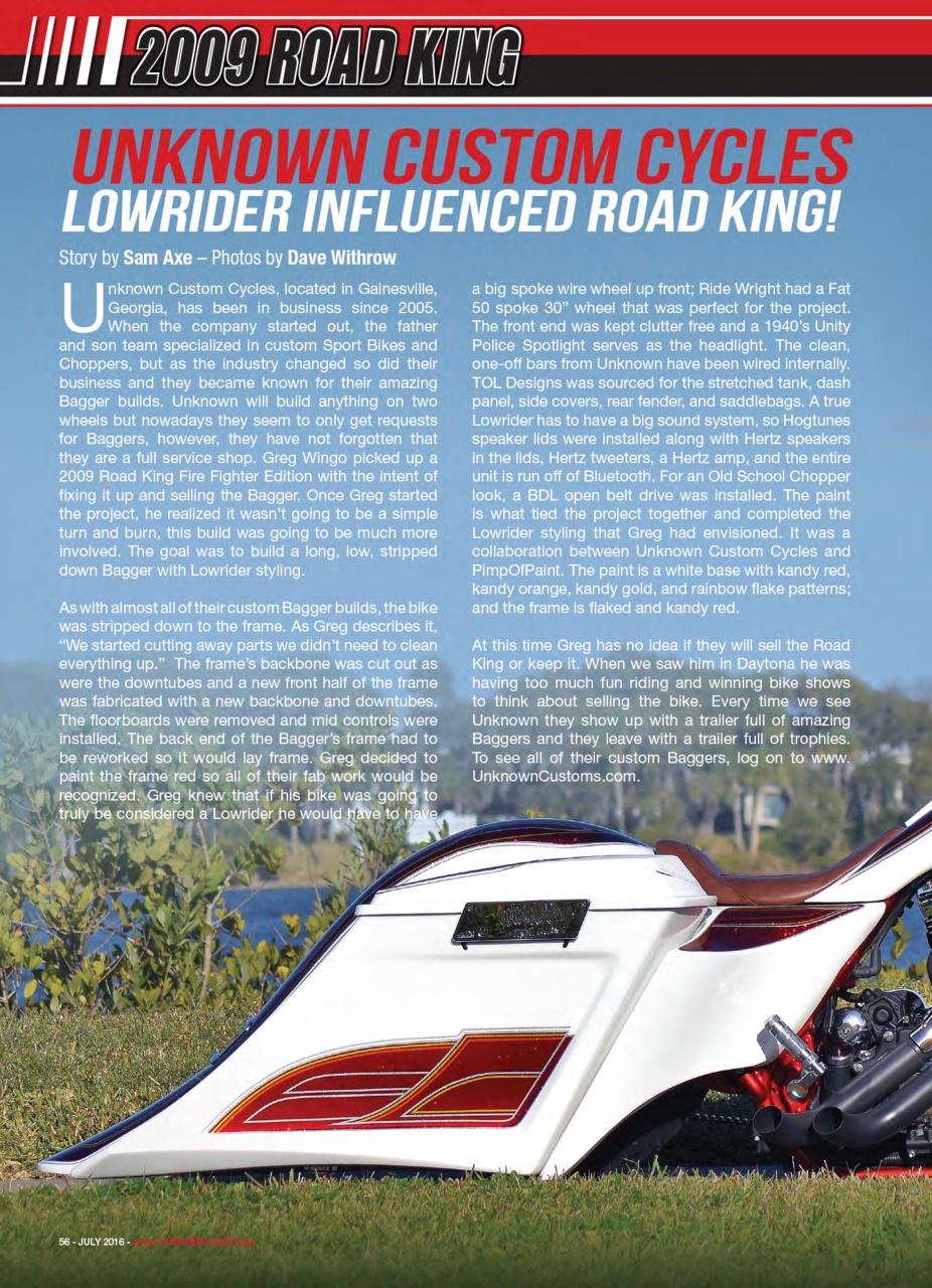 Urban Bagger Preview Pages