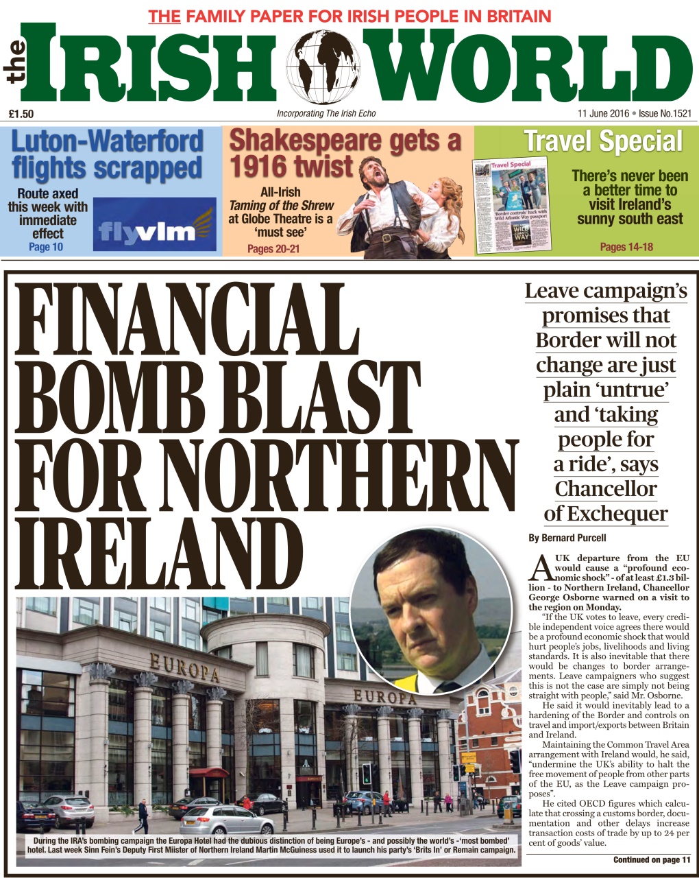 Irish World Preview Pages