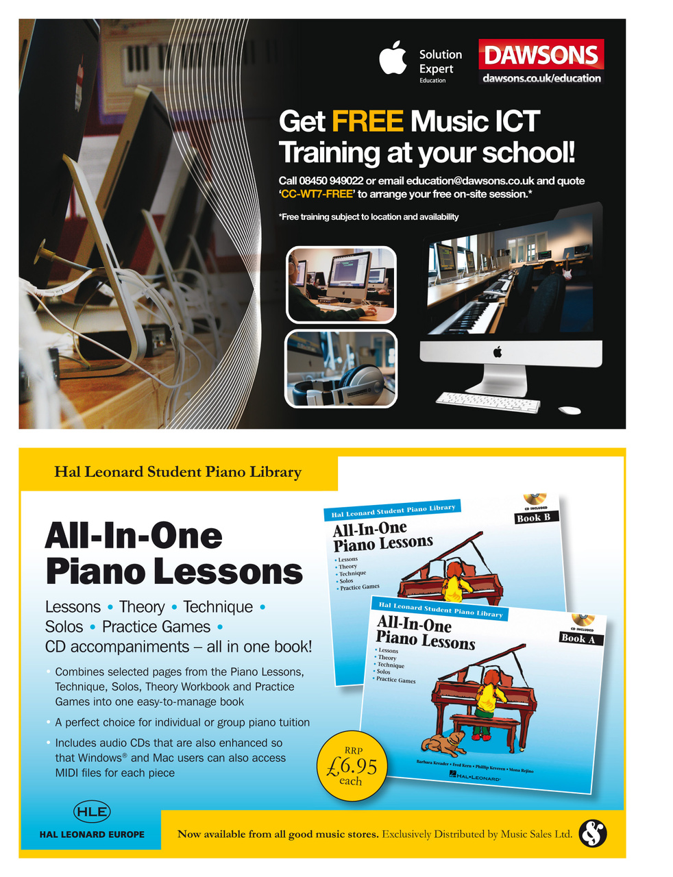 Music Teacher Preview Pages