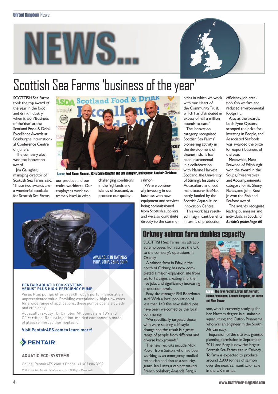 Fish Farmer Magazine Preview Pages