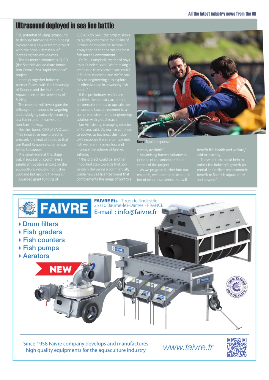 Fish Farmer Magazine Preview Pages