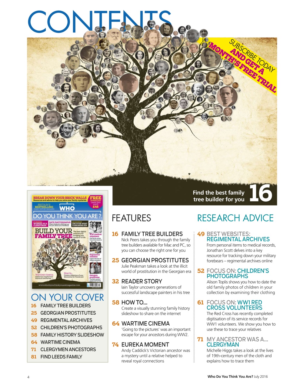 Who Do You Think You Are? Preview Pages