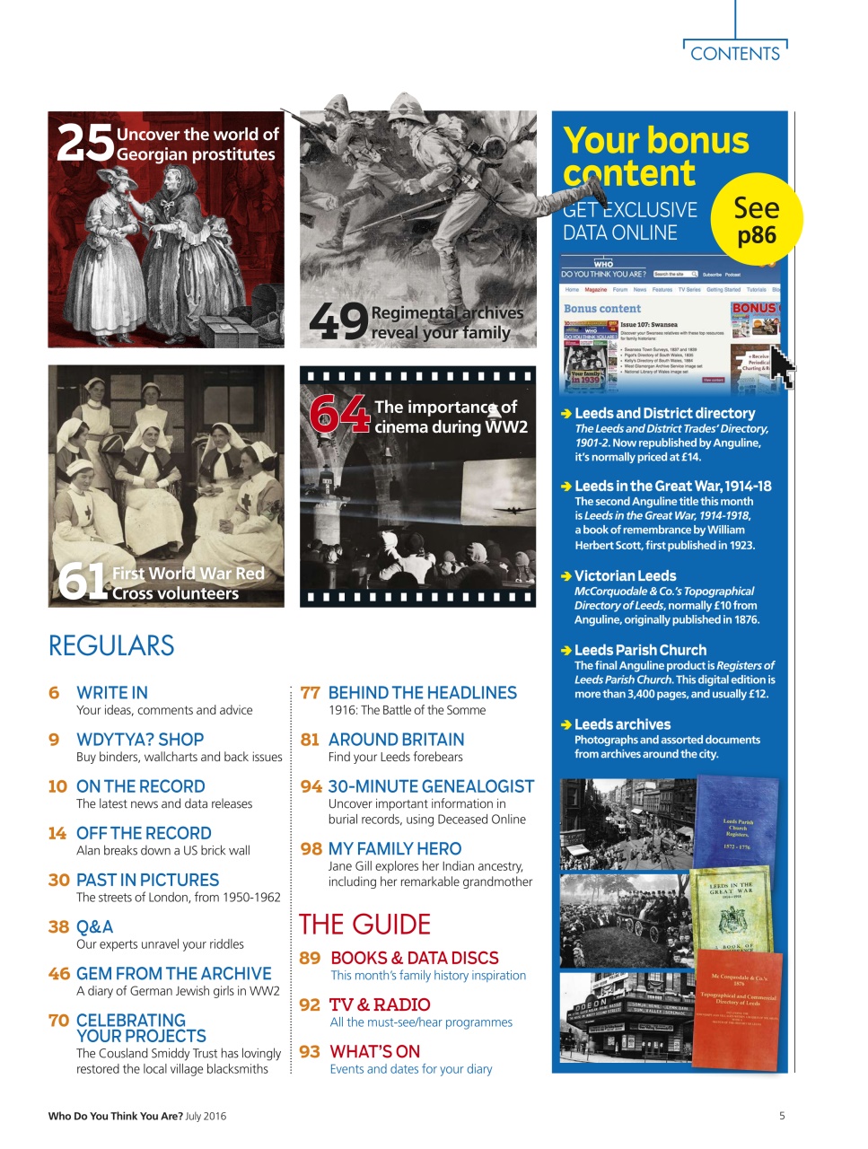 Who Do You Think You Are? Preview Pages